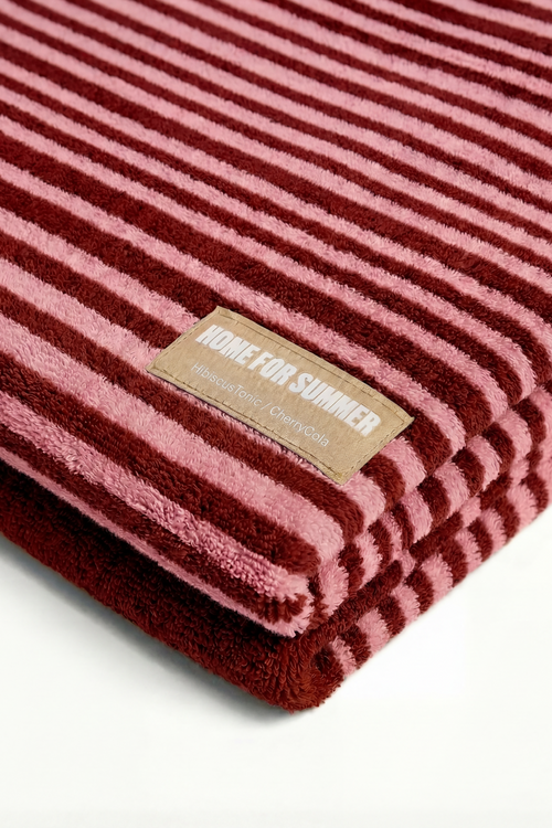 Bath Towel – Hibiscus Tonic / Cherry Cola